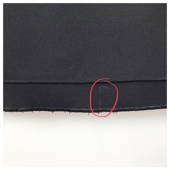 NWT Helmut Lang Black Asymmetrical Mini Dress Size 0 - Picture 9 of 12